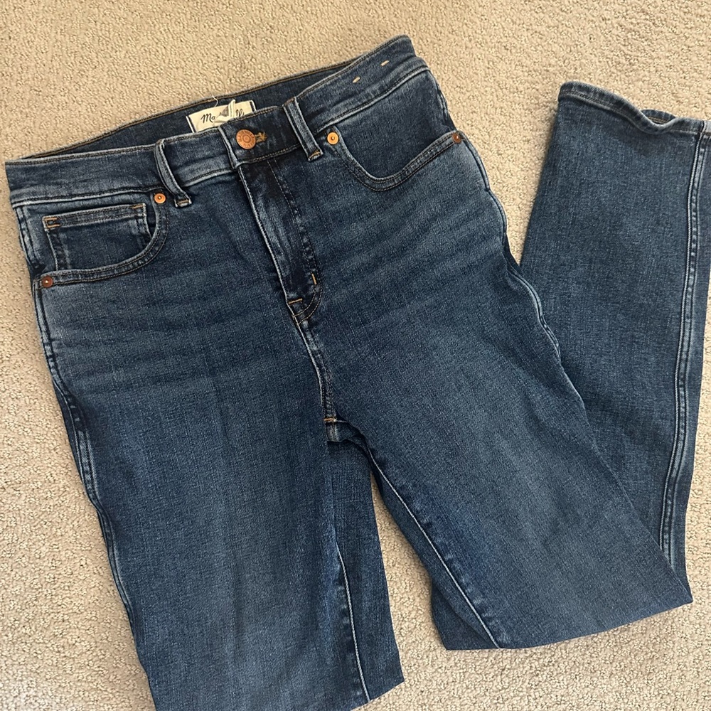 Madewell Mid-Rise Stovepipe jeans NWOT